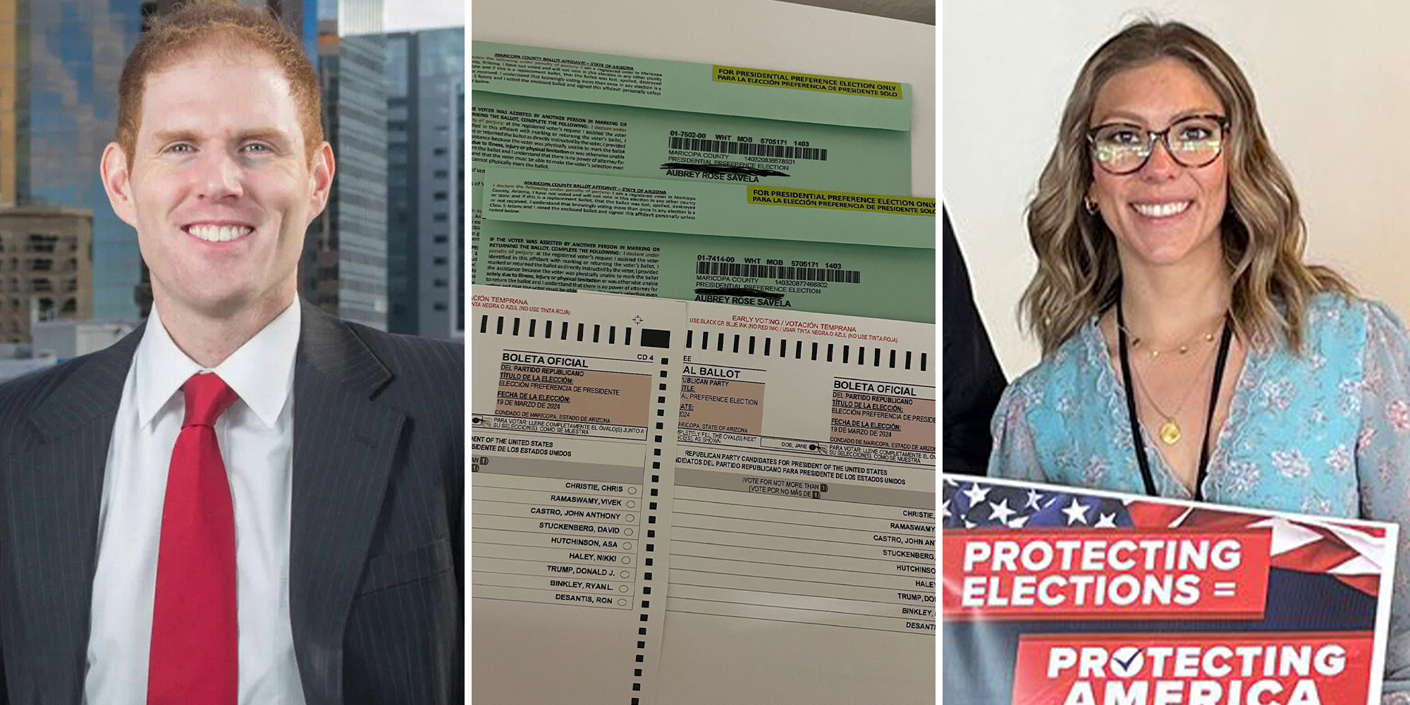 Turning Point Rep Gets Owned by Election Rep After Receiving 2 Ballots