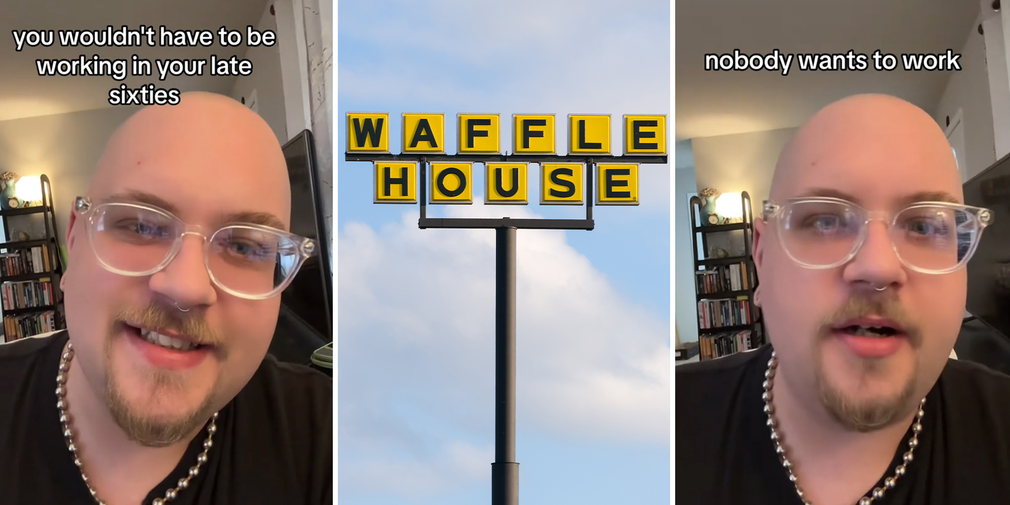 Waffle House server complains about her co-workers to customer