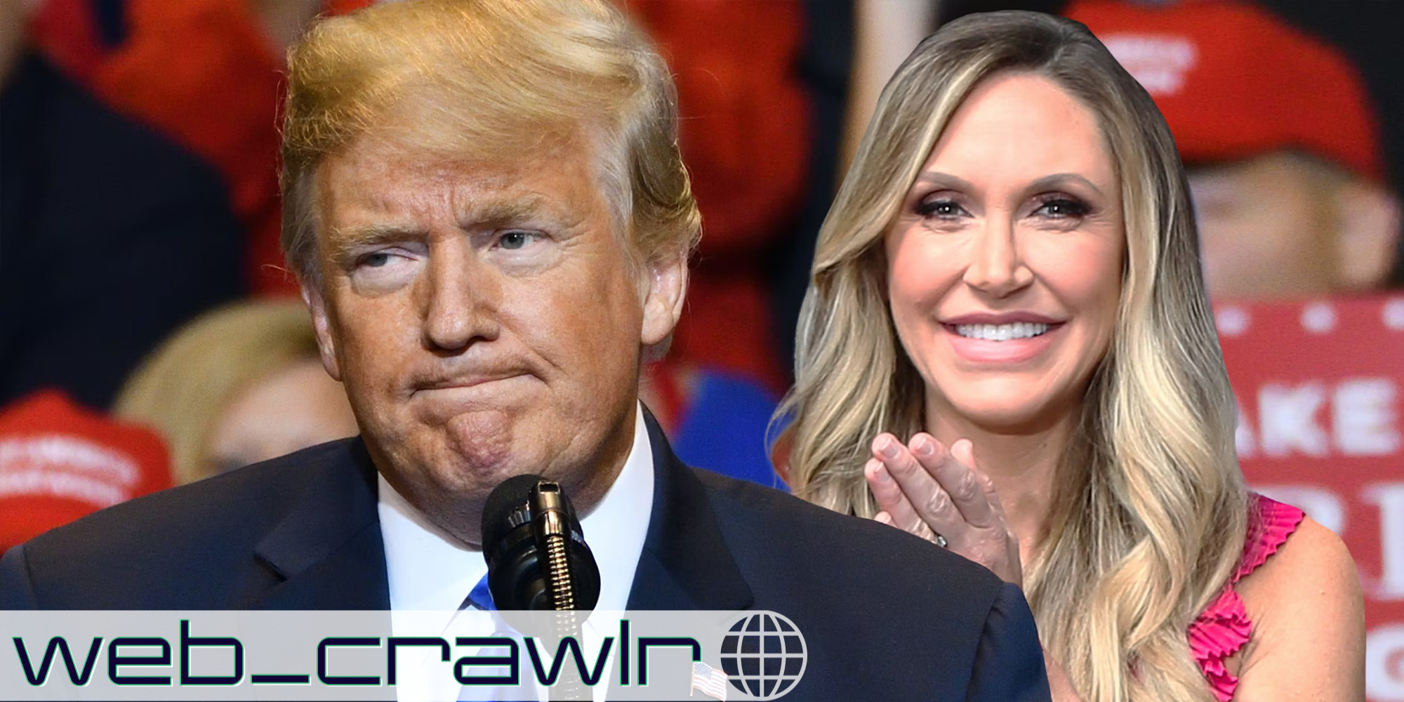 Donald and Lara Trump