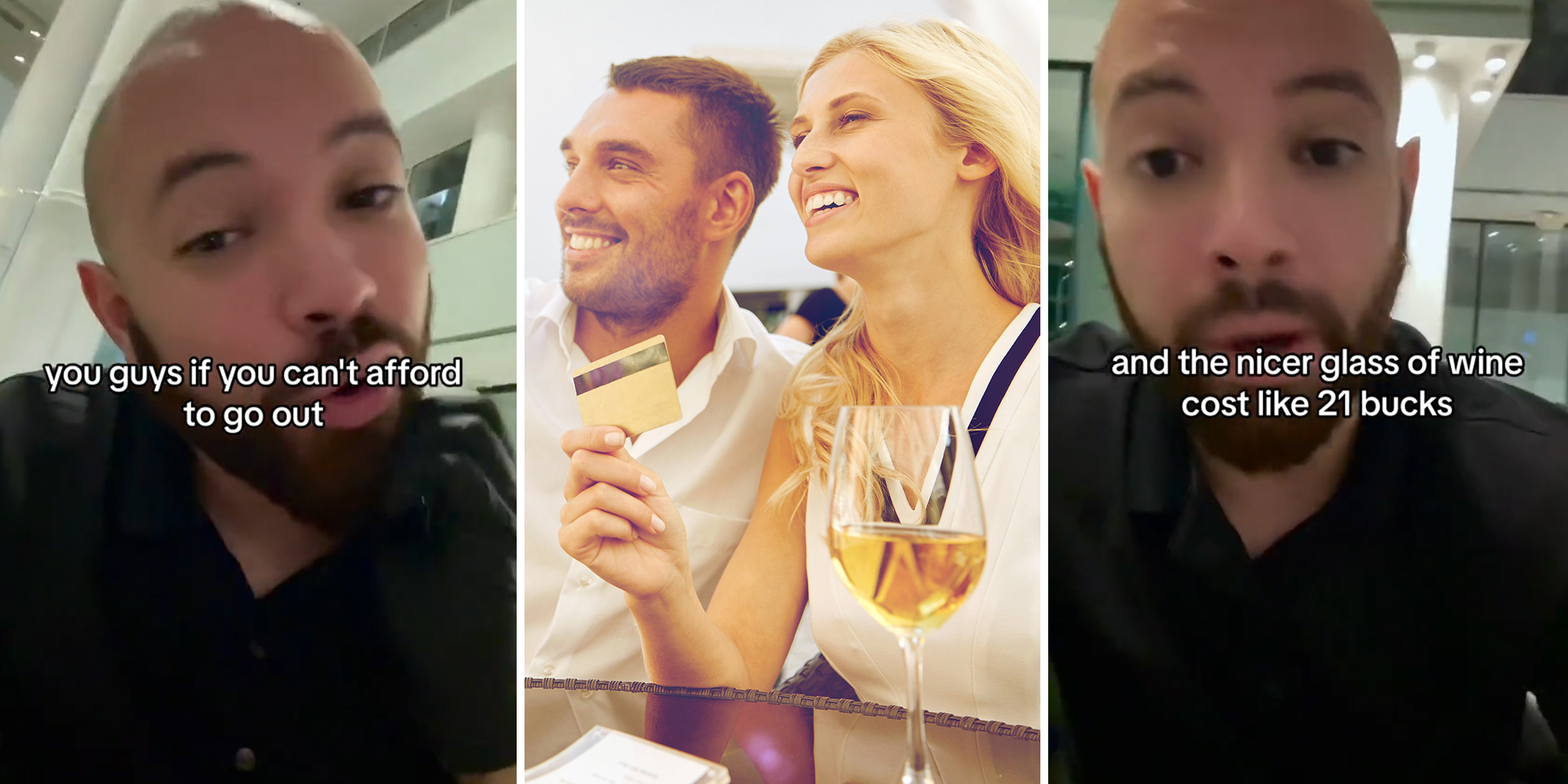 Server tells people who can’t afford to eat out to stay home after customer complains about $21 glass of wine