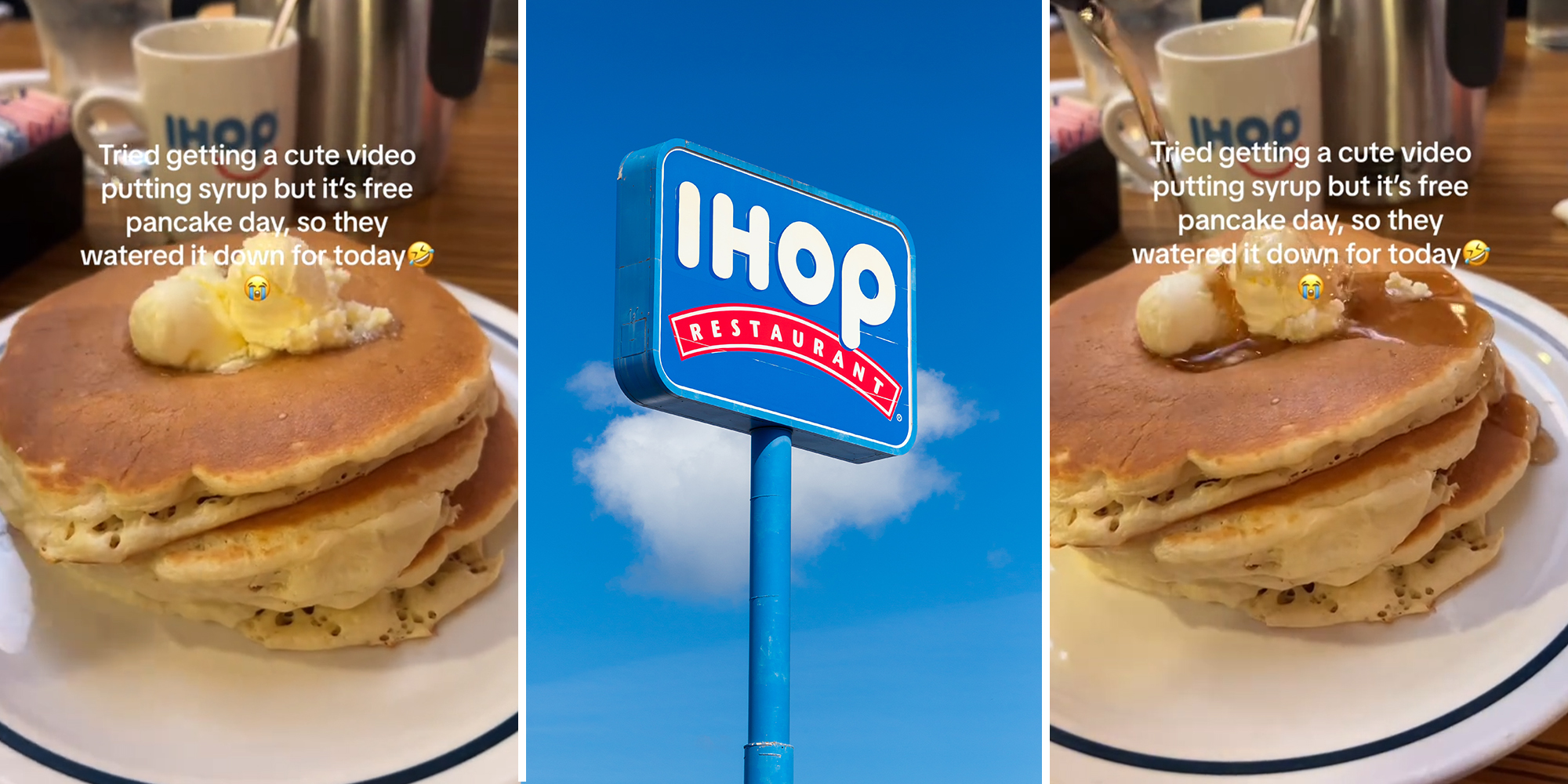 Customer says IHOP watered down syrup for International Pancake Day