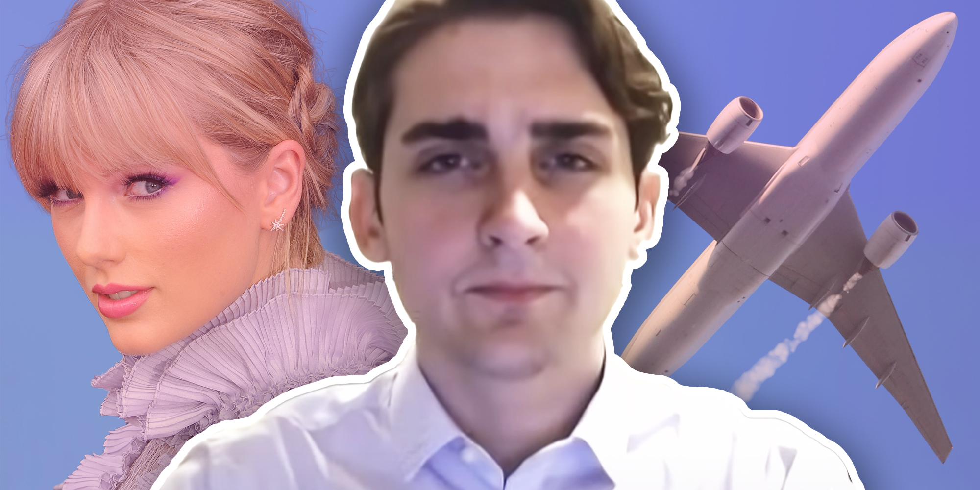 Taylor swift, jack sweeney, airplane