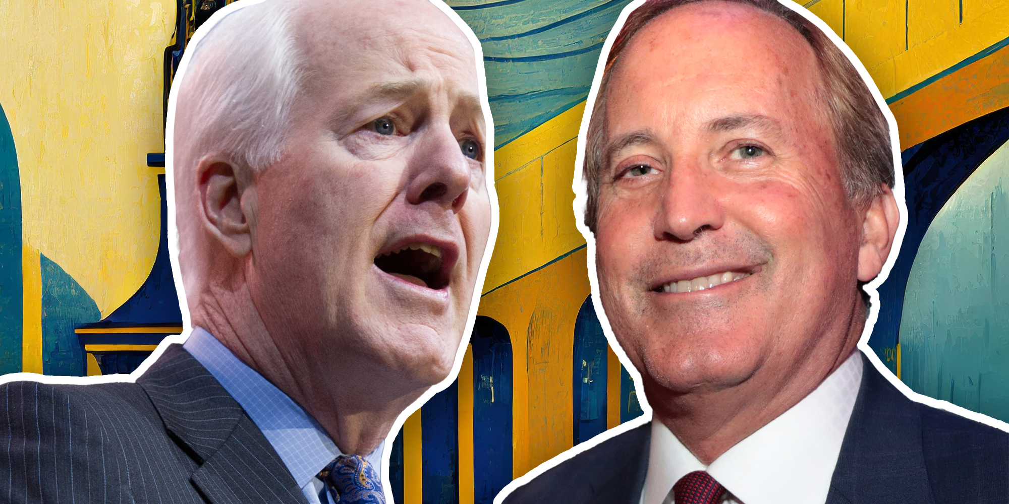 John Cornyn and Ken Paxton