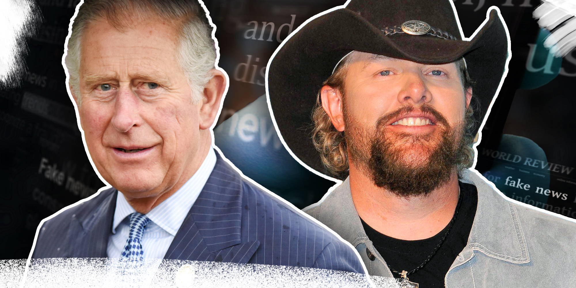 King Charles and Toby Keith