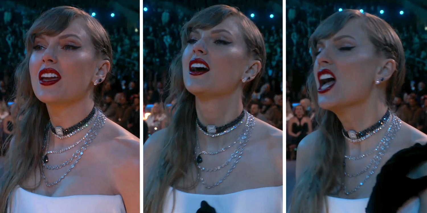 Taylor Swift sings Fast Car at the Grammys