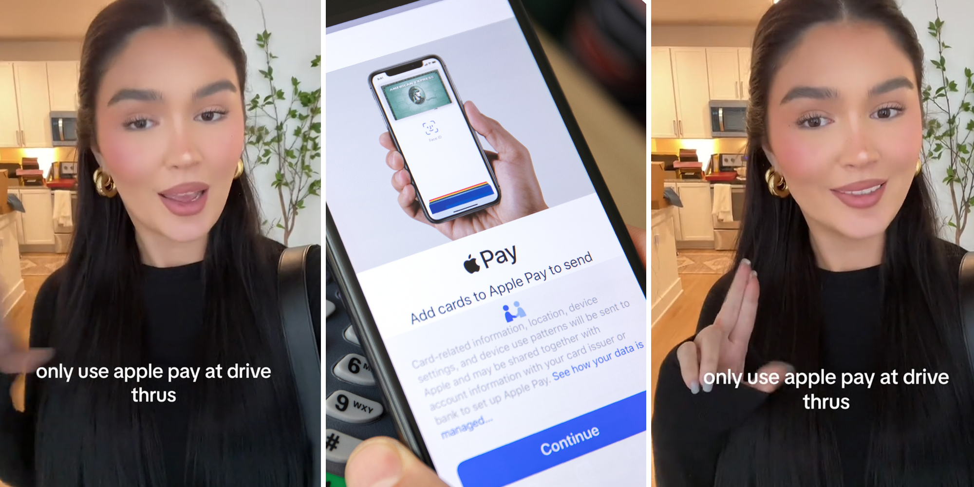 TikToker explains to only use Apple Pay at the drive-thru after horrifying experience