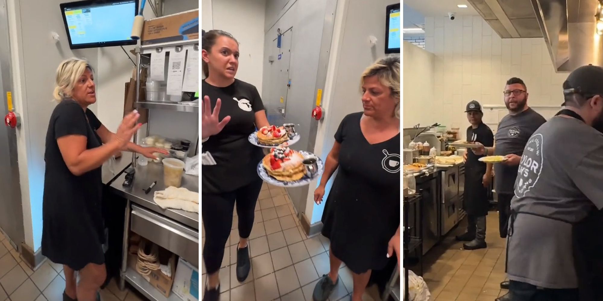 Restaurant throws out two stacks of freshly made pancakes after table joked about not wanting fruit