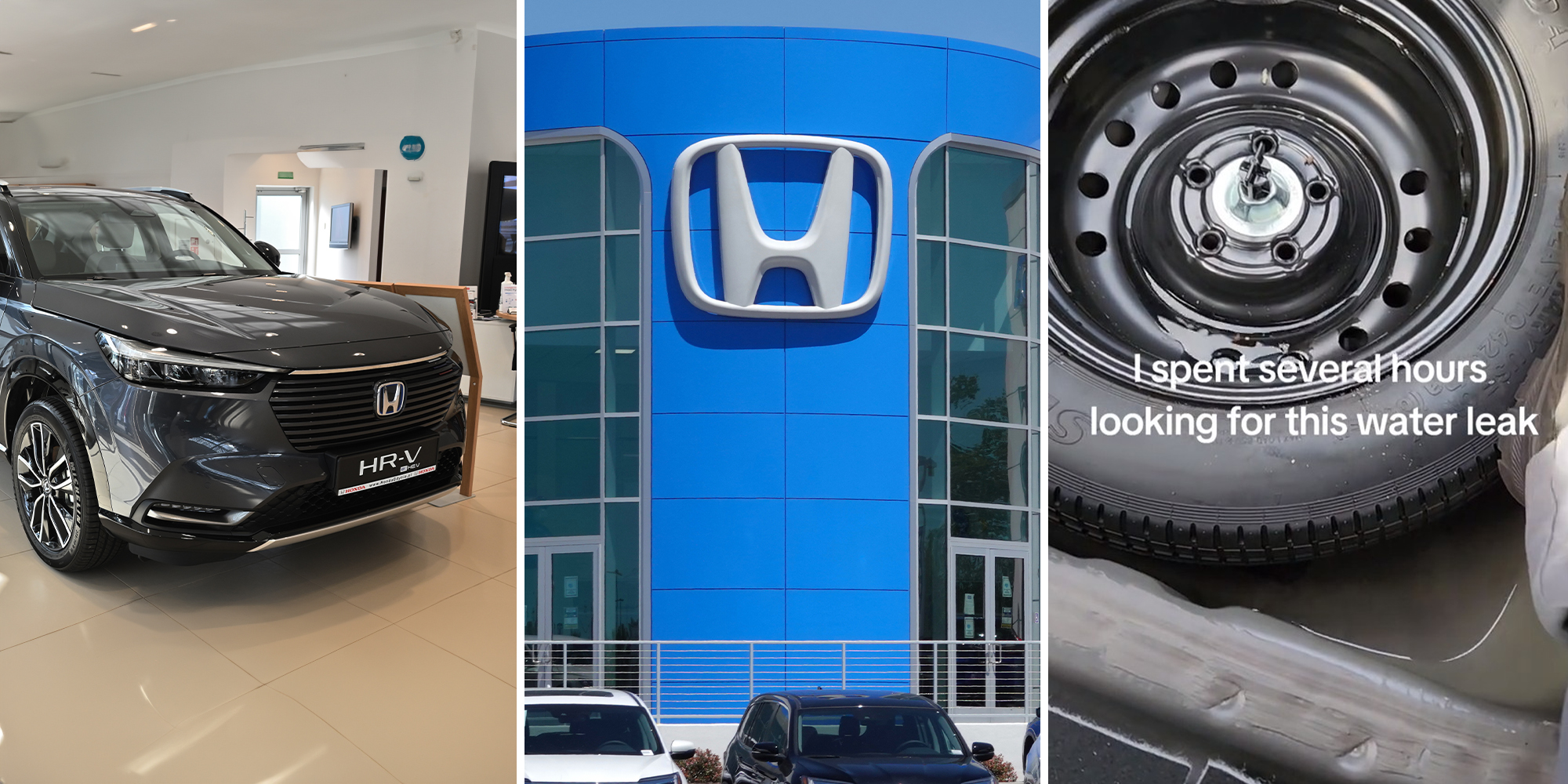 Honda HR-V driver comes into shop with mysterious leak. Here's a trick you can do for finding it