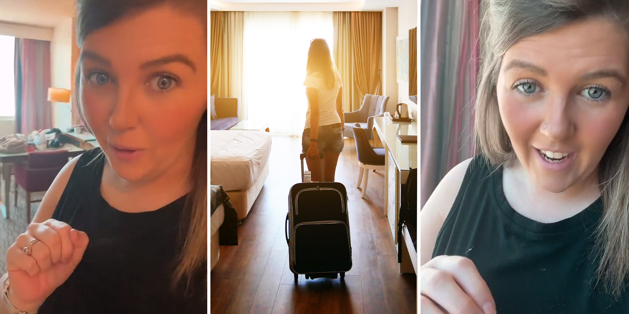 Guests say they found blood splatter in their hotel room