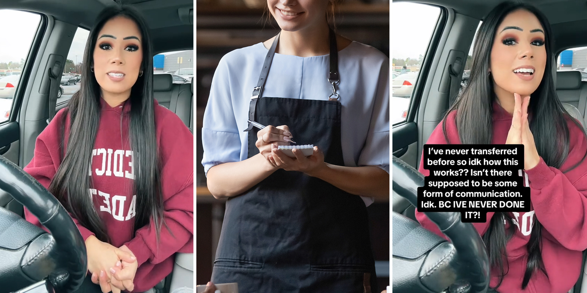 Server is moving and requests a transfer. Her manager blocks it