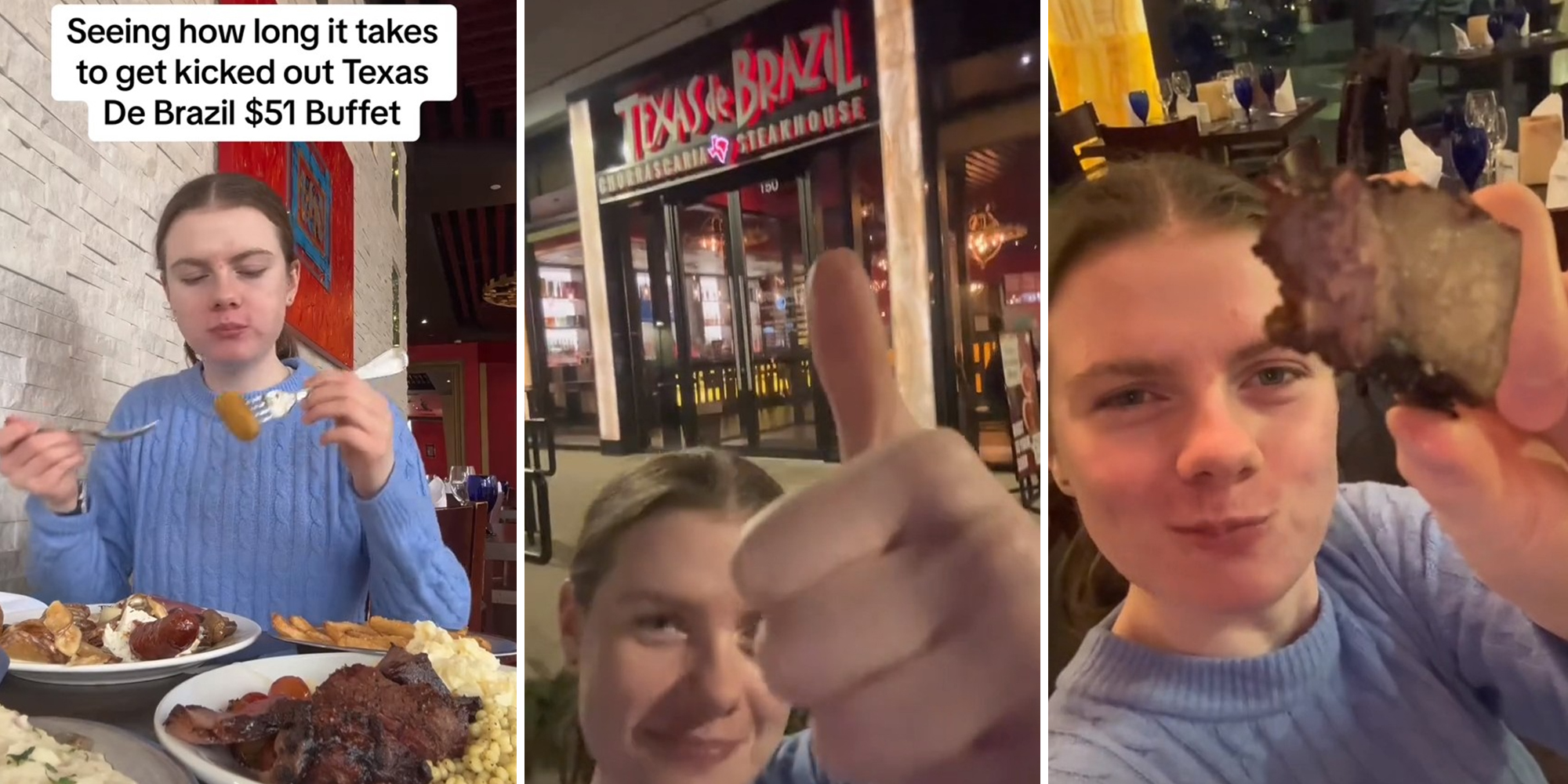 Texas de Brazil customer spends 6 hours at buffet waiting to be kicked out