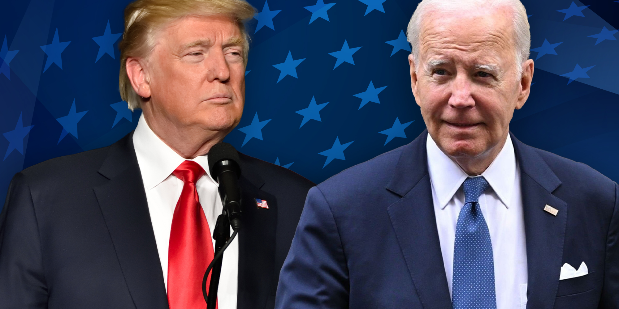 Joe Biden and Donald Trump