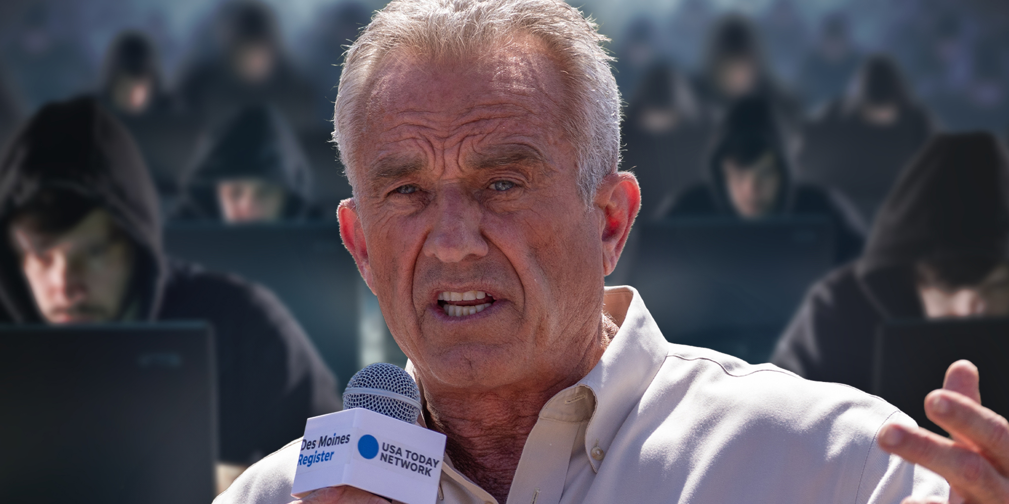 RFK Jr.'s Public events page on website taken over by trolls