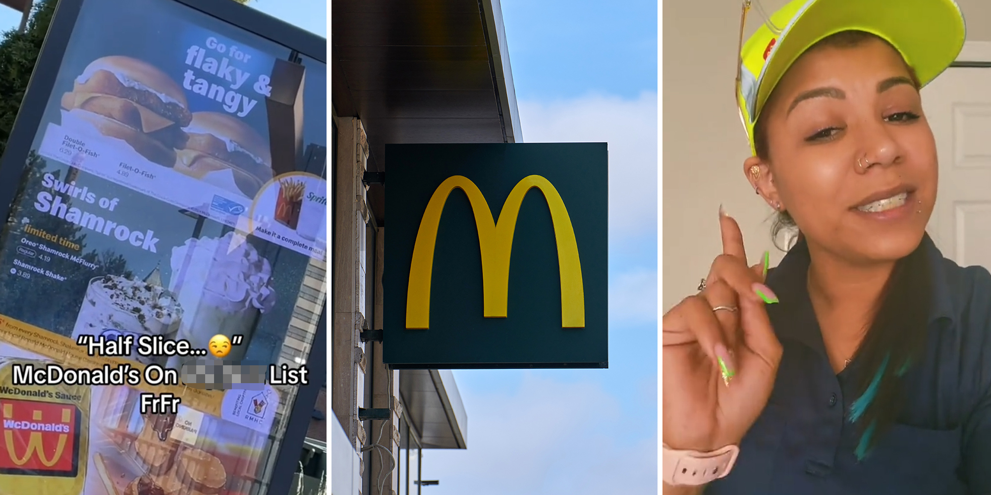 McDonald’s worker shares why you sometimes get a half slice of cheese on your Filet-O-Fish vs. full slice of cheese