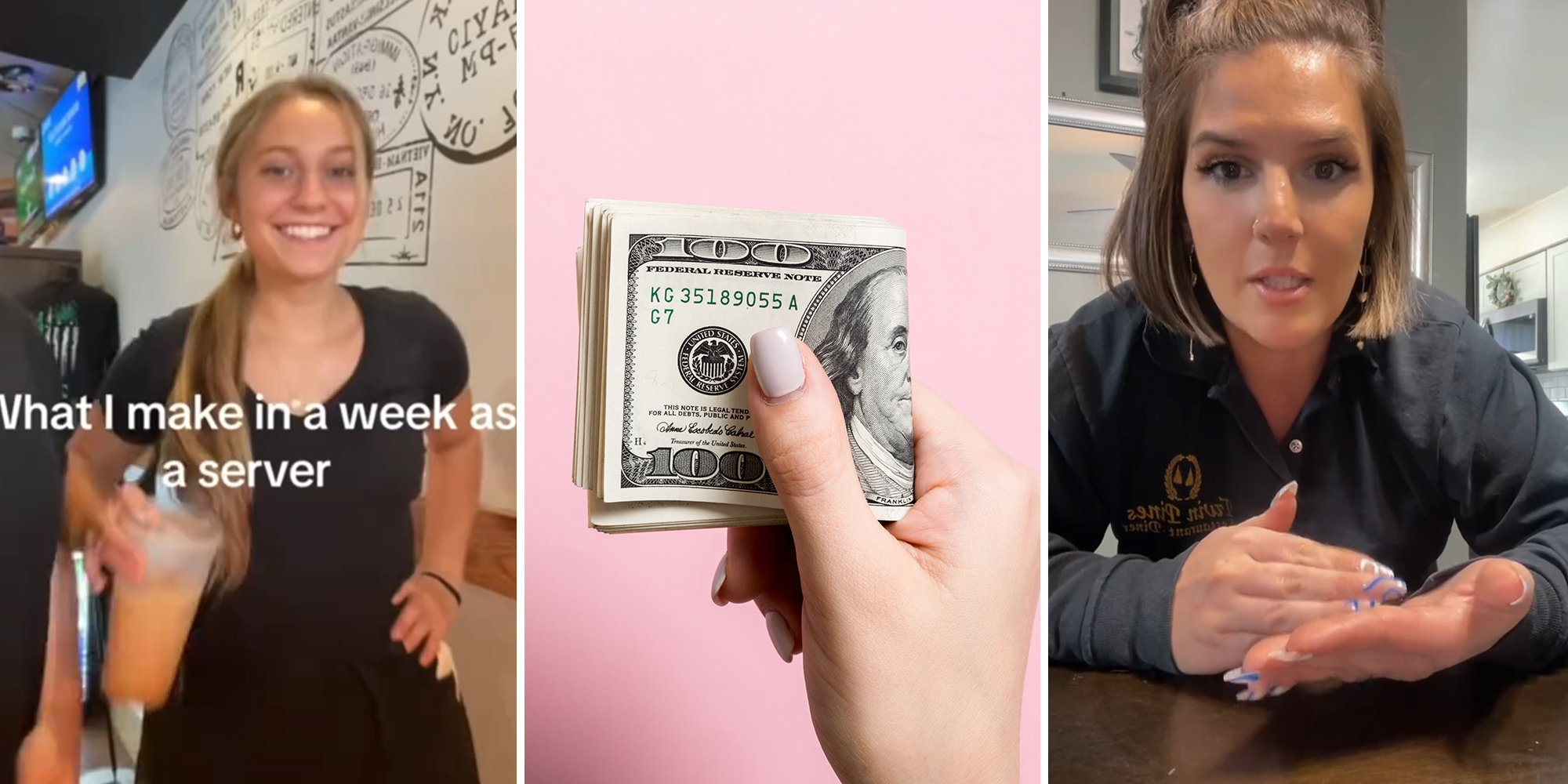 Server says ‘how much I make in a shift’ videos are going to cause customers to stop tipping