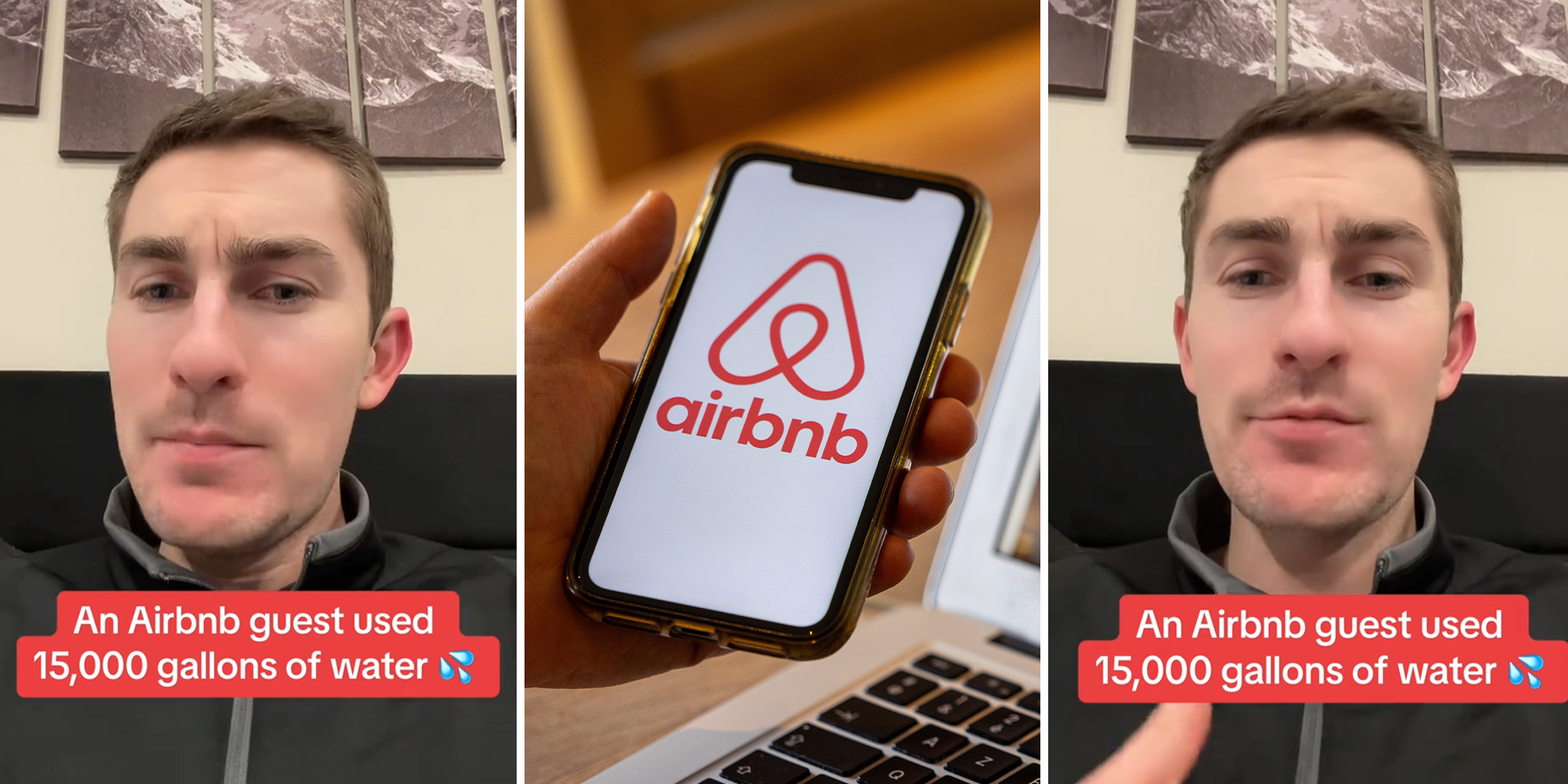 Airbnb guest uses 15,000 gallons of water