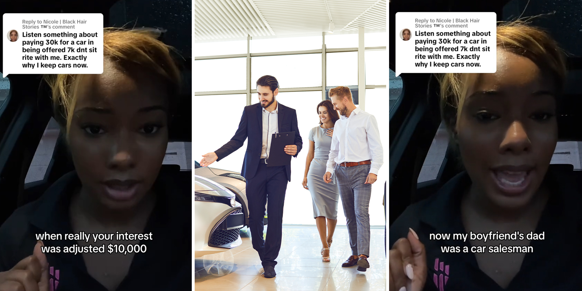 Woman says you got scammed if you've ever put down a down payment for a car