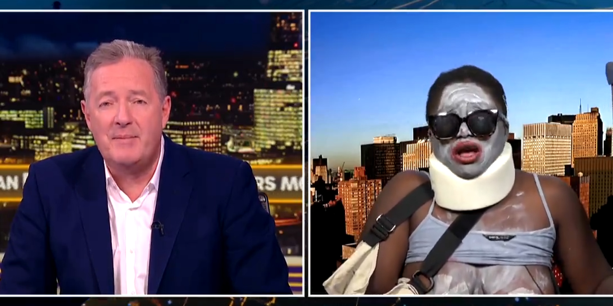 Activist who confronted Alec Baldwin about Palestine goes off on Piers Morgan in the most 'absurd' interview of his career