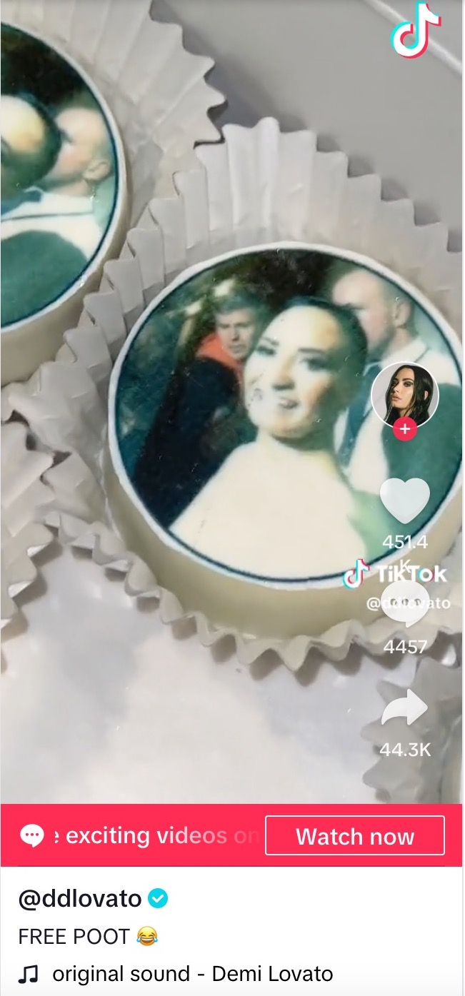 poot lovato cupcakes