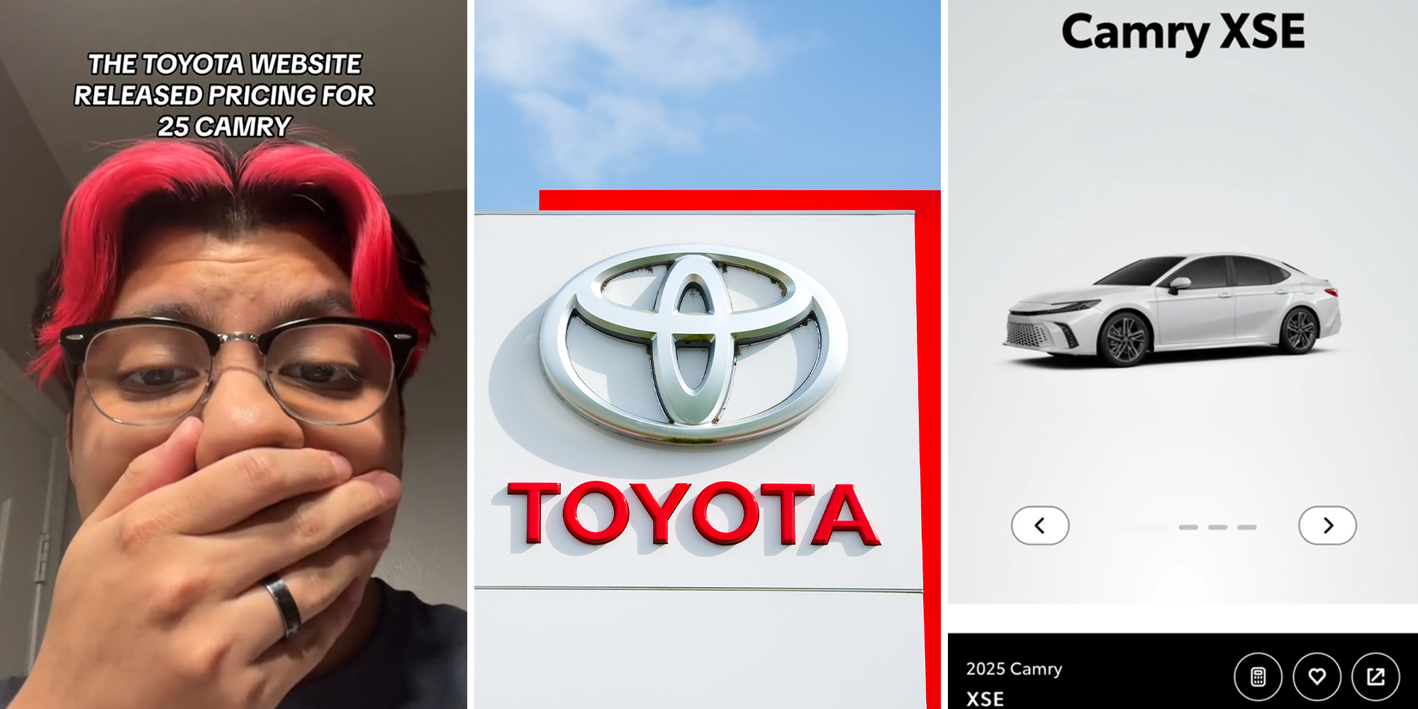 People are just now finding out how much a Toyota Camry costs