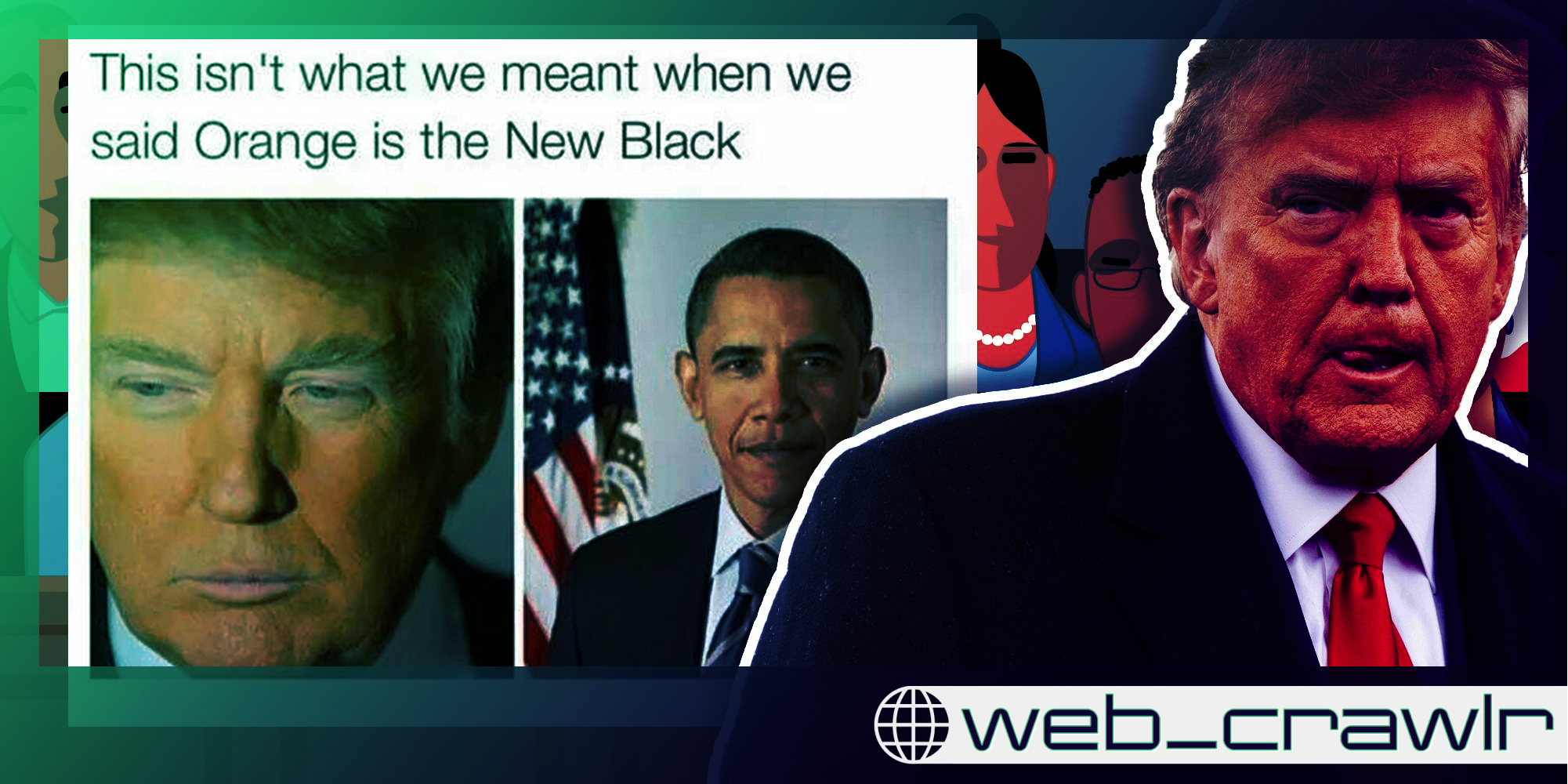 web_crawlr: Trump wasn't happy listening to memes mocking him in court