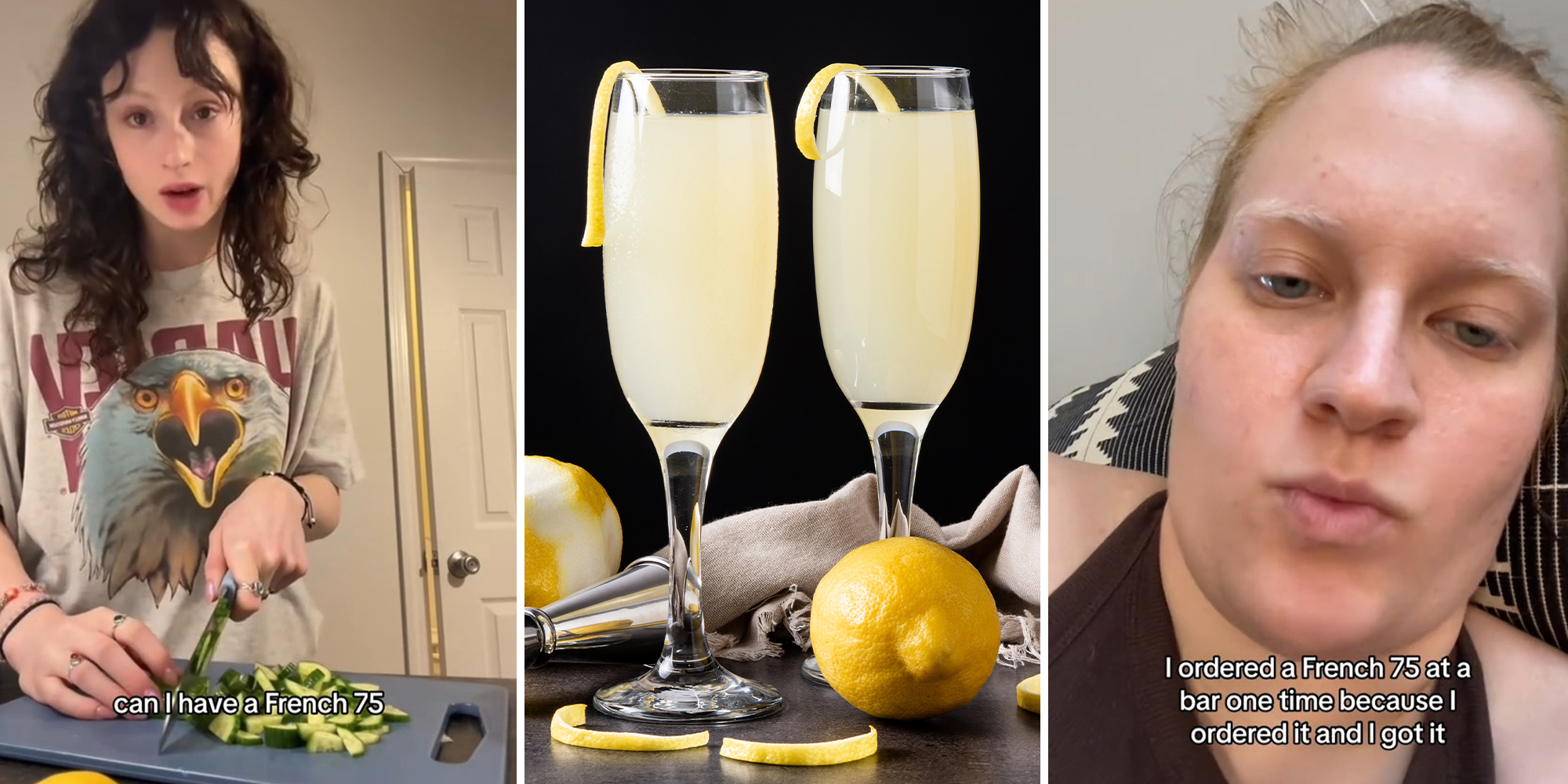 Woman says bar banned customers from ordering cocktails after she asked for French 75