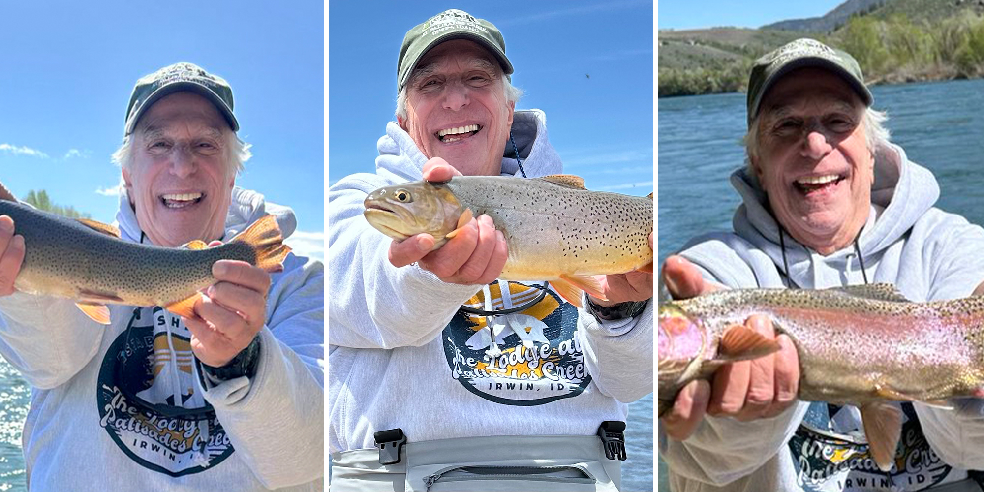 Henry Winkler's annual fishing trip is the best thing on X