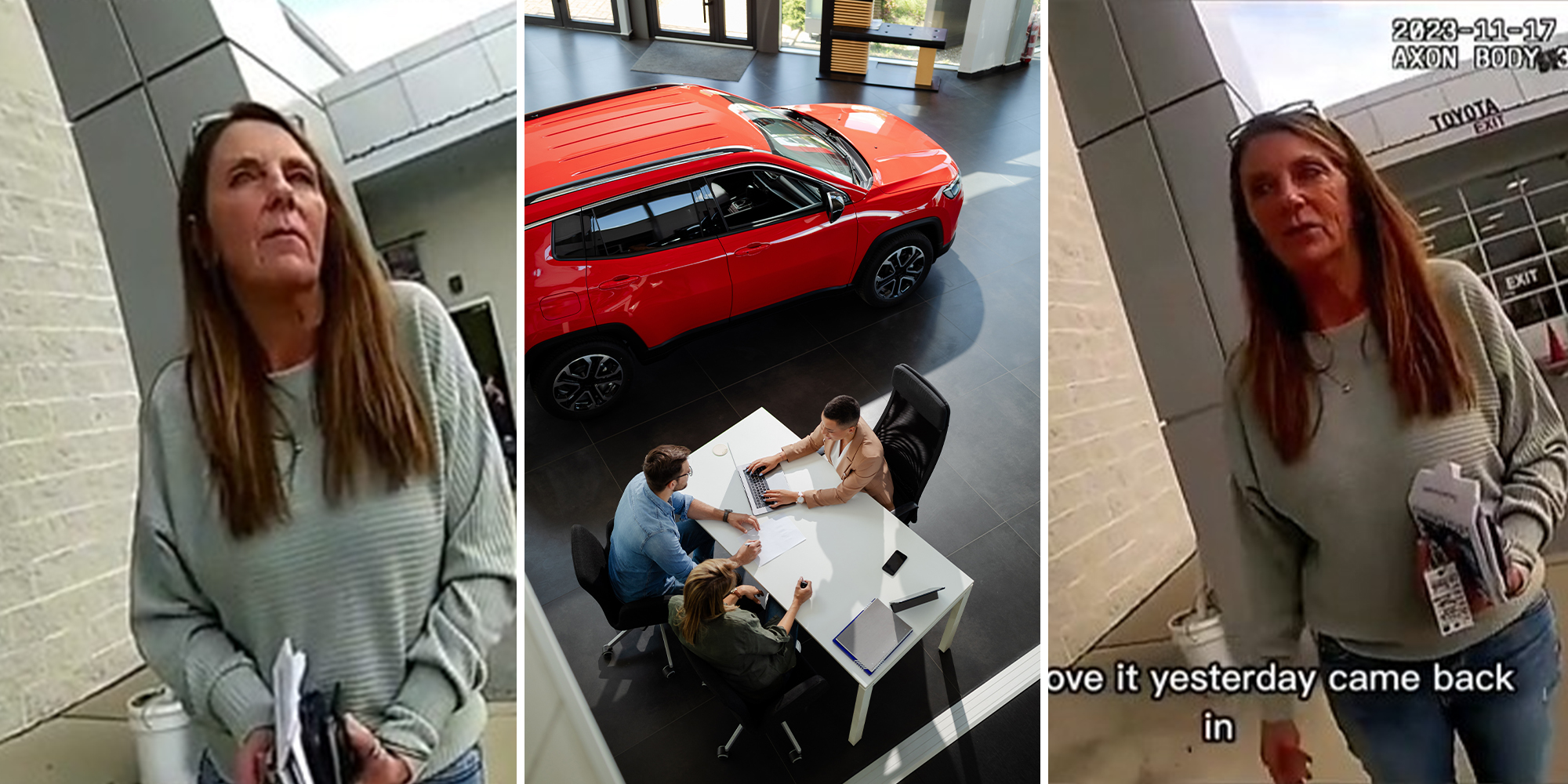 woman claims $4,000 is missing after visiting BRAND dealership
