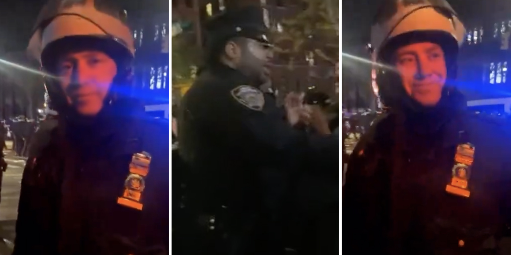 Police officer(three split)