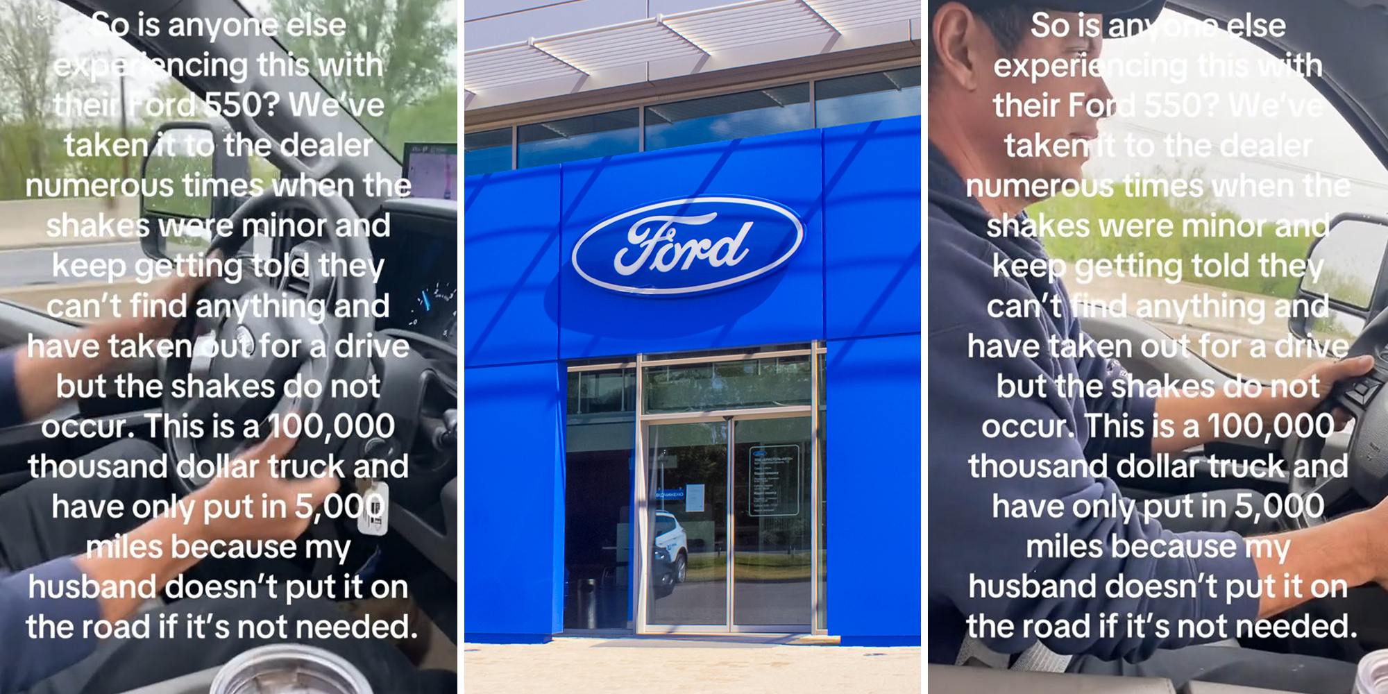 Ford owner warns against 550 after car began violently shaking mid-drive