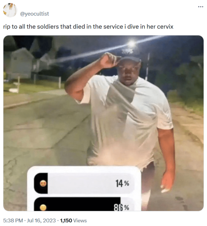 i dive in her cervix meme