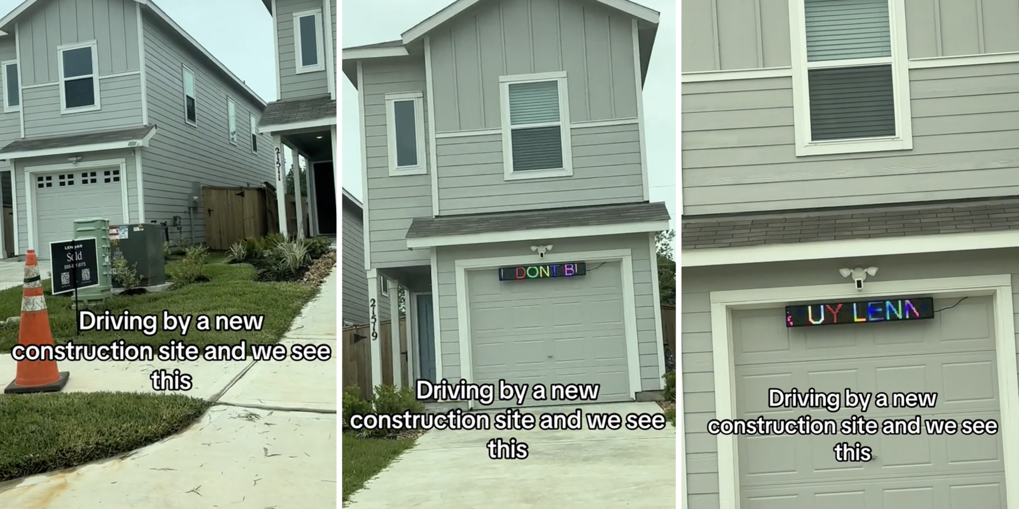 Three split of house