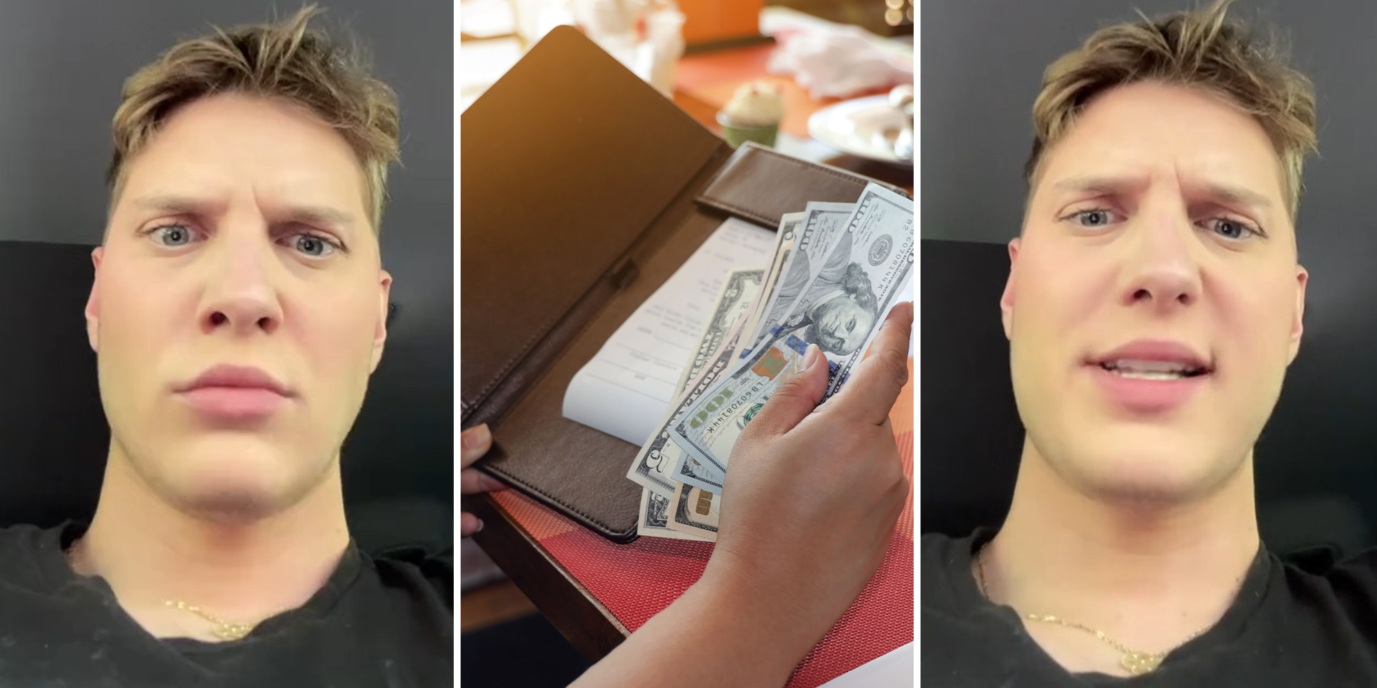 Customers tell server up front, before service they won’t be tipping him