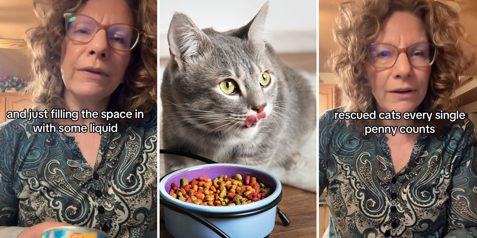 A cat food customer and animal rescue worker has called out Purina for falsely advertising the amount of cat food in a can.