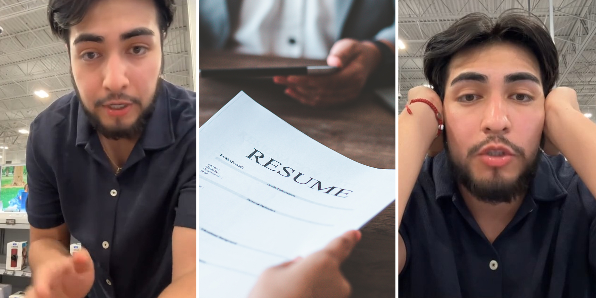 Job seeker shows up to Best Buy for job interview