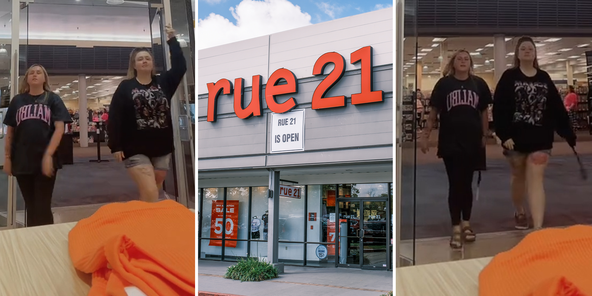 Rue21 worker learns that all stores closing in the next 4-6 weeks