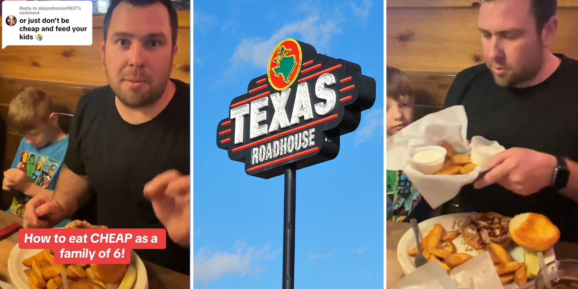 amilies can eat cheap at Texas Roadhouse