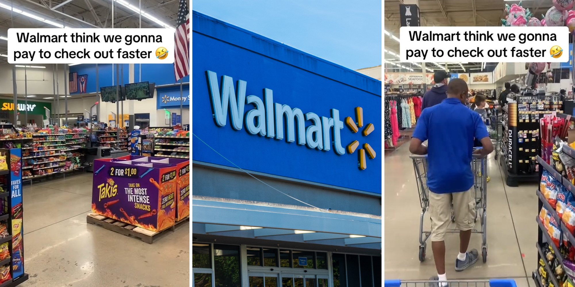 Walmart customer shows shoppers ignoring ‘fast checkout’ lane to avoid subscription