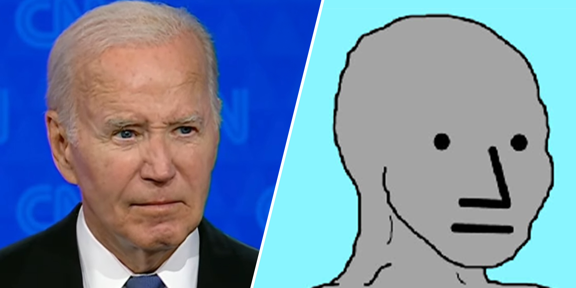 joe biden debate meme