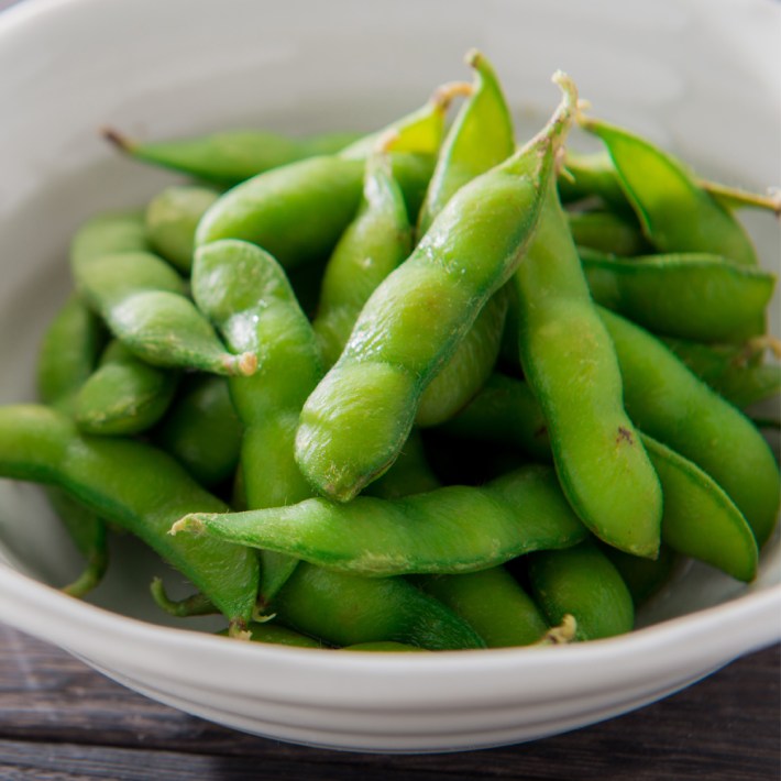 Edamame in bowl
