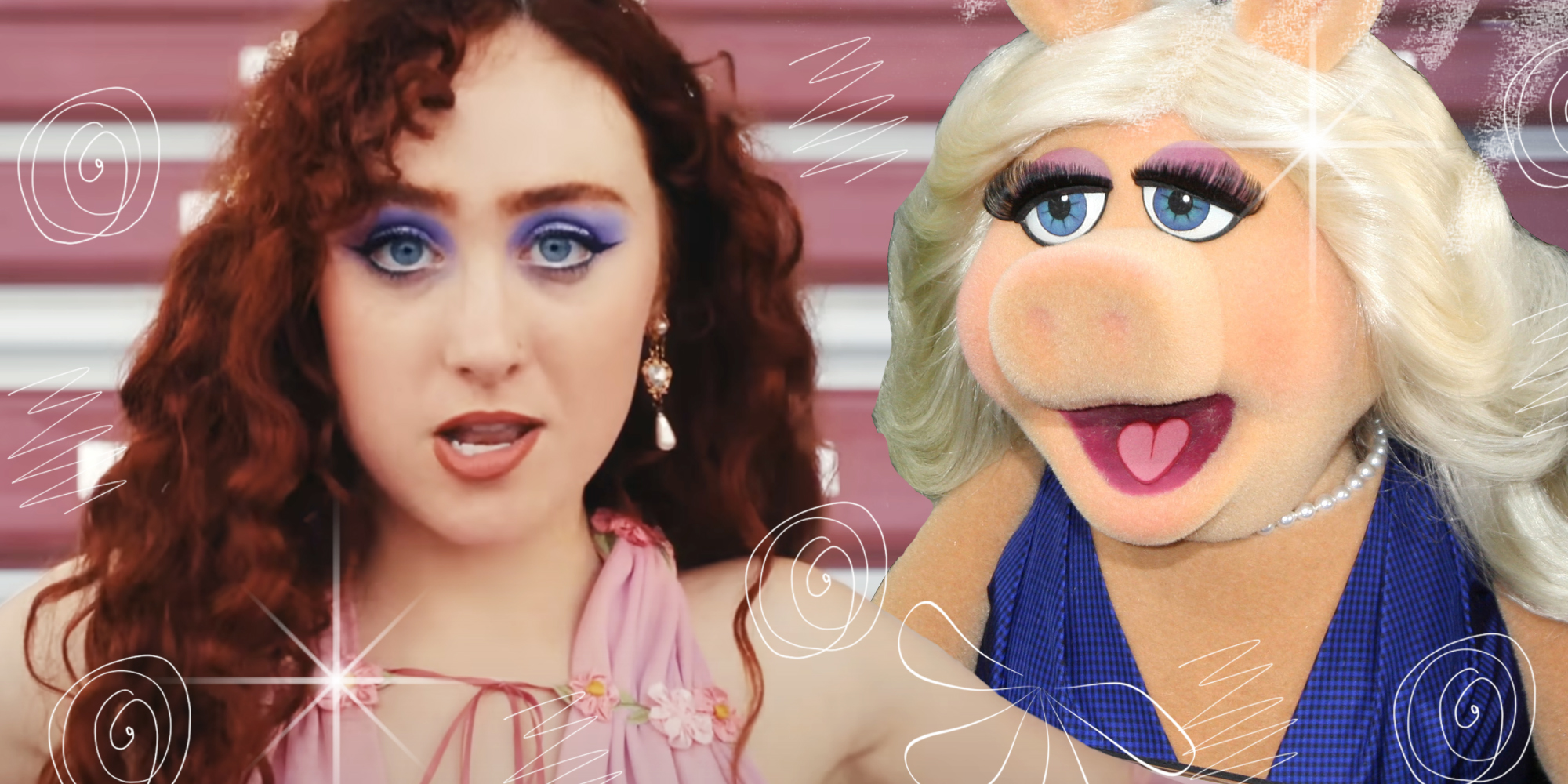 miss piggy red dress chappell roan This little piggy went wee wee wee all the way to the after party bc she was not invited to the actual Grammys Styled by @genesiswbb Hair by @fayemesss Custom dress