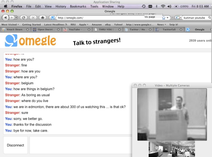 omegle chat