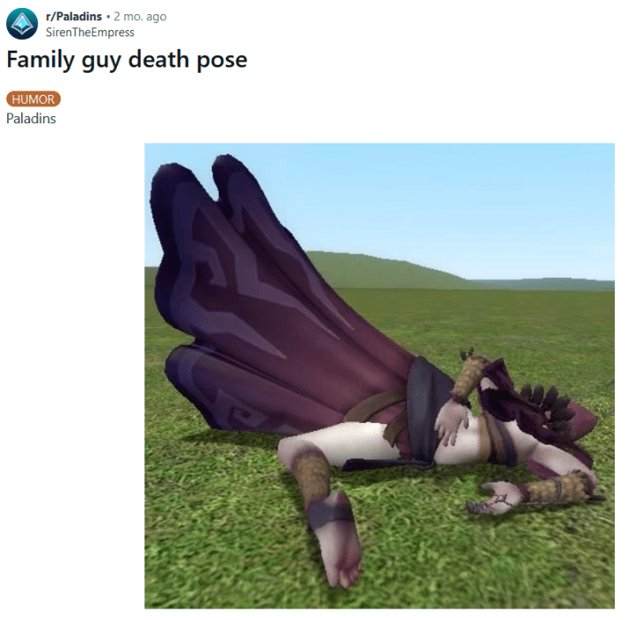 family guy death pose