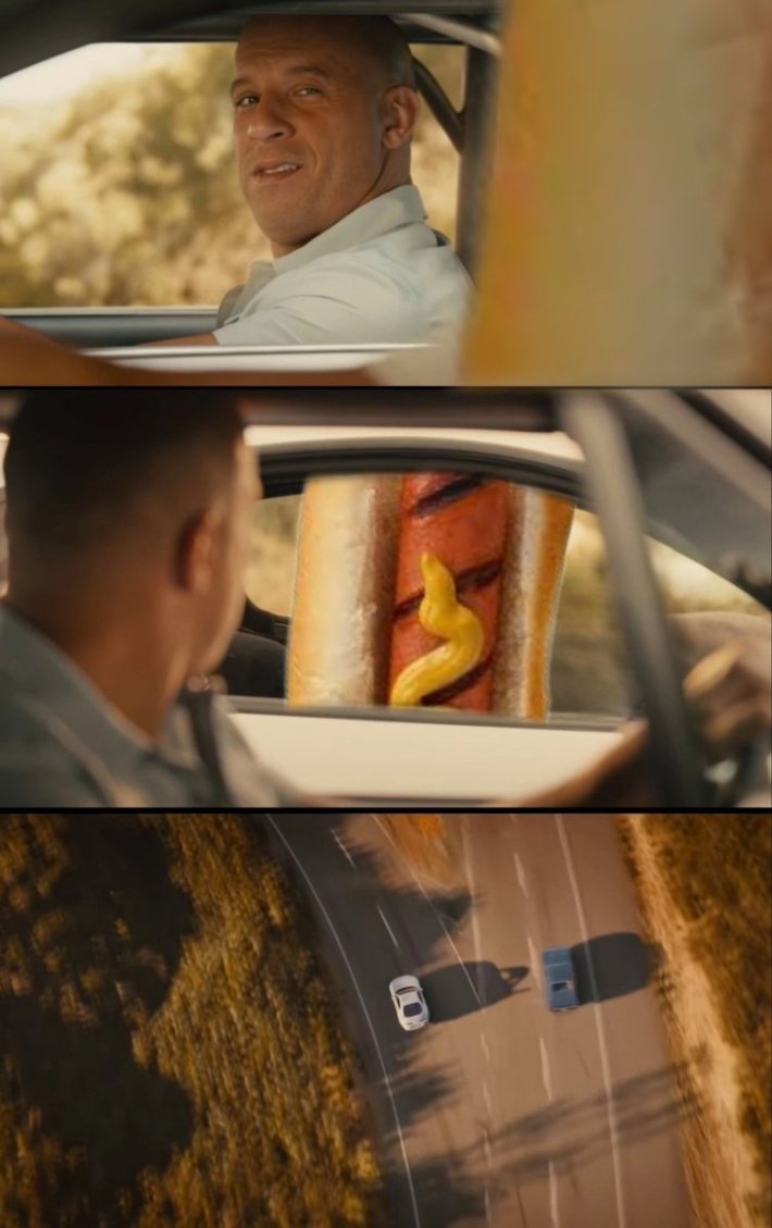 Vin Diesel family glizzy meme