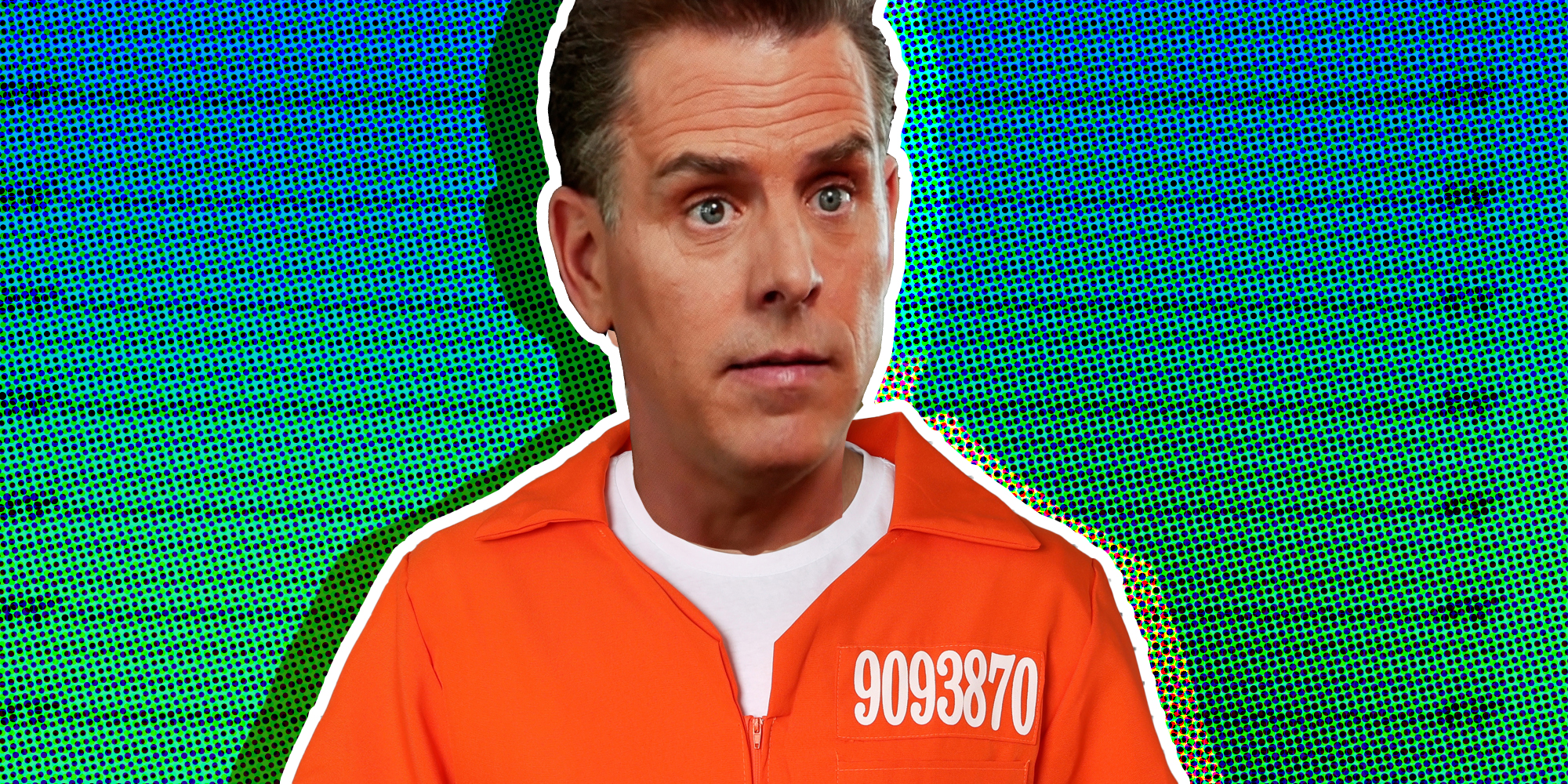 Hunter Biden in prison uniform