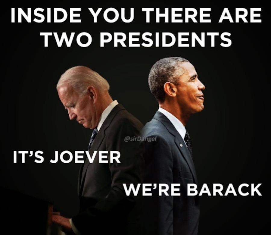 Joe Over It's Joever Memes (AKA It's Joever, We're So Barack)