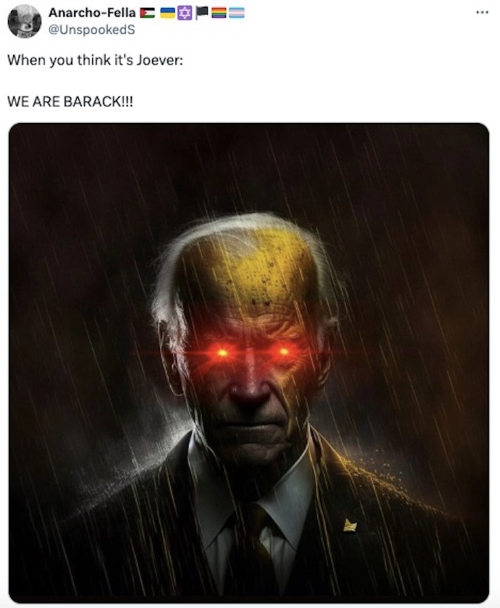 It's Joever We're Barack Meme