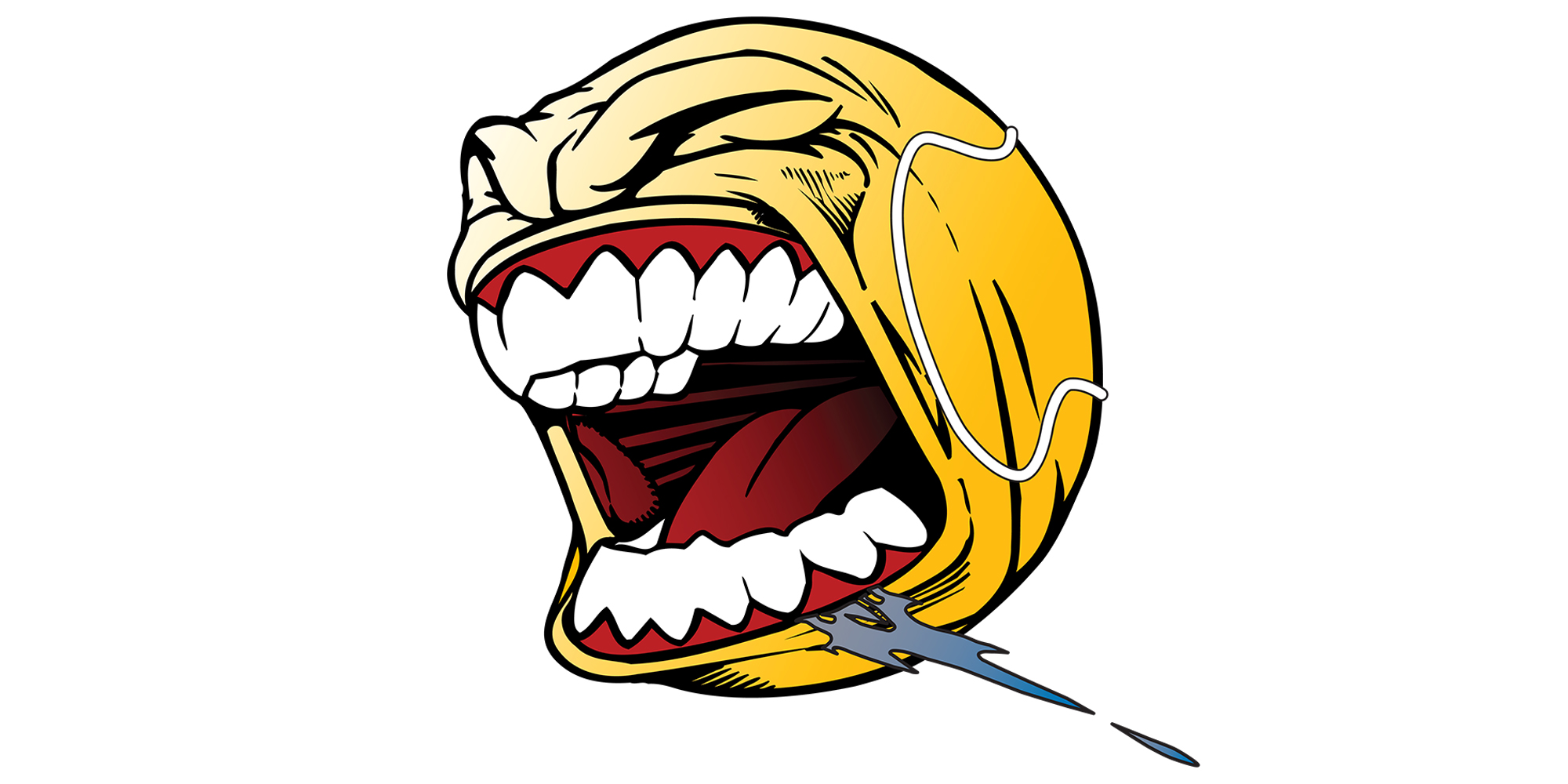 screaming tennis ball LFG meme