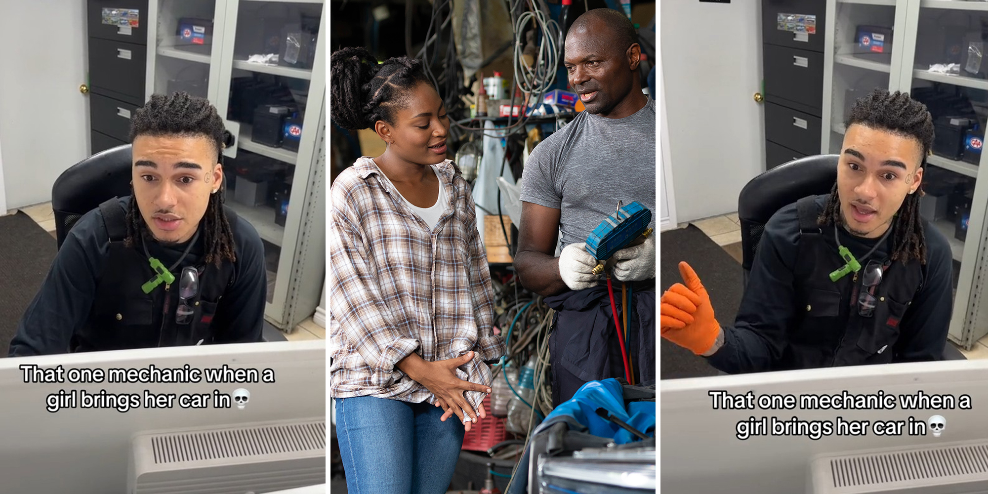 Mechanic admits to girls getting scammed when all they go in for is an oil change