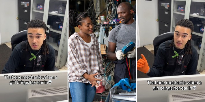 Mechanic admits to girls getting scammed when all they go in for is an oil change